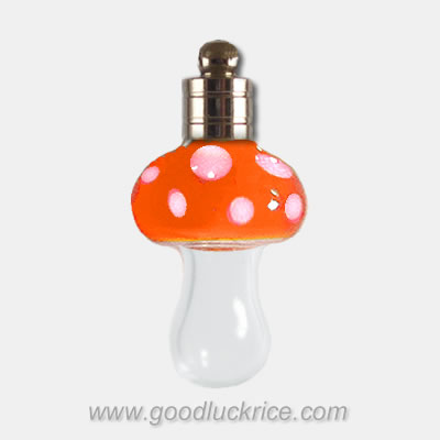 Orange Mushroom Bottle